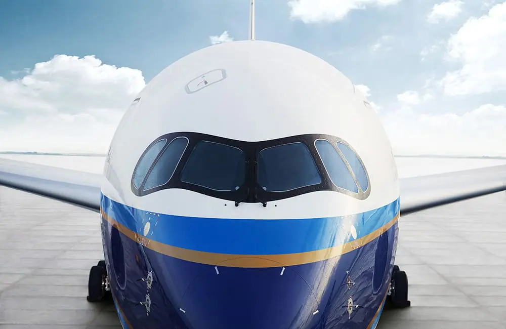 China Southern's Airbus A350 aircraft.