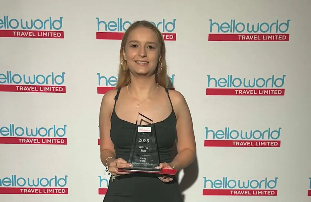 Star power confirmed: Helloworld’s Emily Noble shines as Rising Star