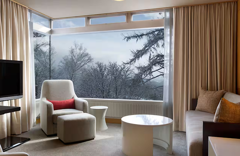 The hotel operates exclusively during Niseko’s winter ski season.