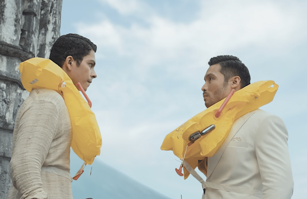 Philippine Airlines turns a love rivalry into a safety briefing, complete with life vests worn for emotional rather than practical reasons.