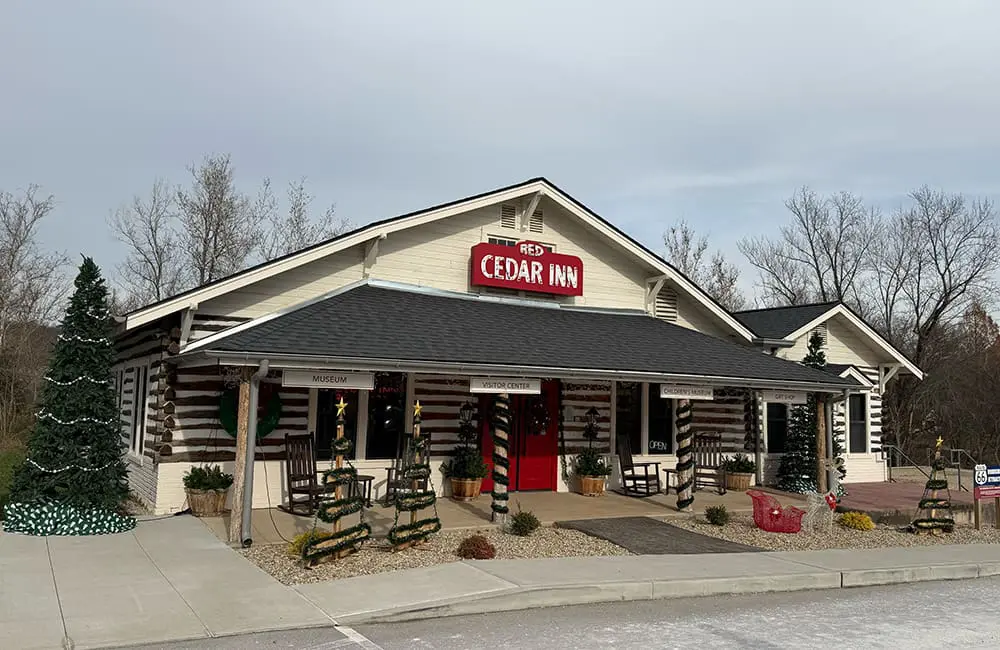 The Red Cedar Inn Museum & Visitor Center. Image: Cassie Tannenberg