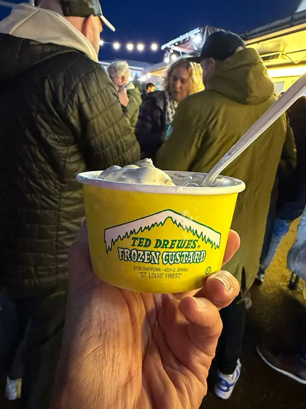 Ted Drewes Frozen Custard is a must-visit pit stop on Missouri's Route 66. Image: Cassie Tannenberg
