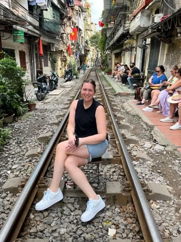 MTA Platinum Elite travel advisor Renee McLennan in Hanoi, Vietnam.
