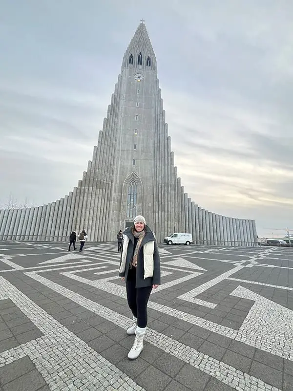 MTA Platinum Elite travel advisor Renee McLennan in Reykjavik, Iceland.