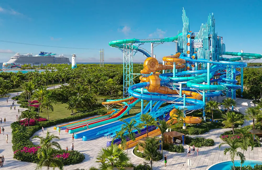 Render of Tidal Tower on Great Stirrup Cay.