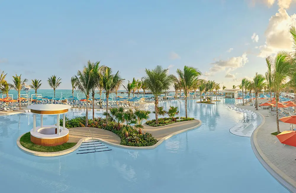 Render of Great Life Lagoon on Great Stirrup Cay. Great Stirrup Cay island upgrades