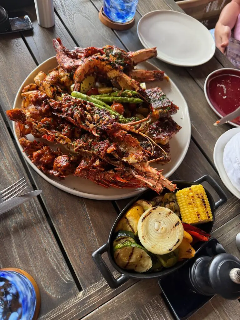 Dining at Raffles Bali