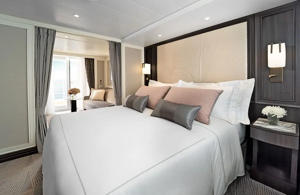 A Deluxe Verandah Suite on Seven Seas Grandeur