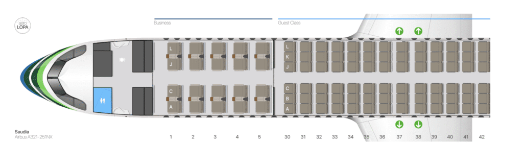 TripAdvisor shutters SeatGuru, a popular tool for travellers and advisors: What are the alternatives? 3 Example of aircraft seating map on aeroLOPA.