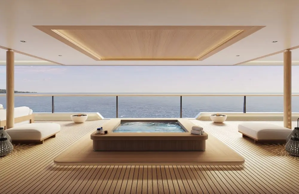 The balcony of an Aman Suite