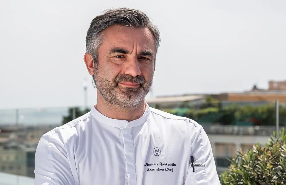 Executive chef Dimitris Boutsalis 