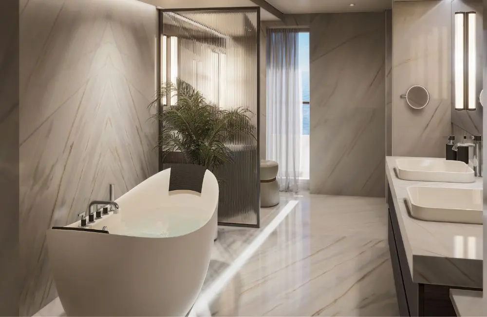 Crystal Grace Owner's Suite bathroom