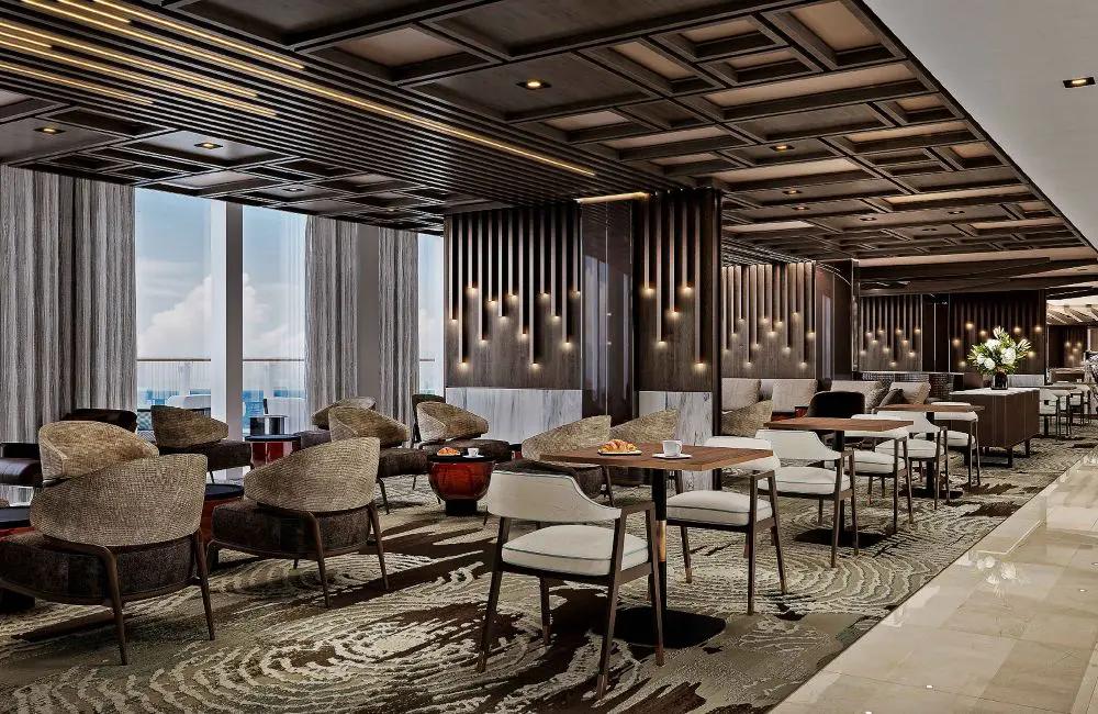 First look inside Explora III as the luxury cruise line reveals early launch 2 Crema Cafe onboard Explora III