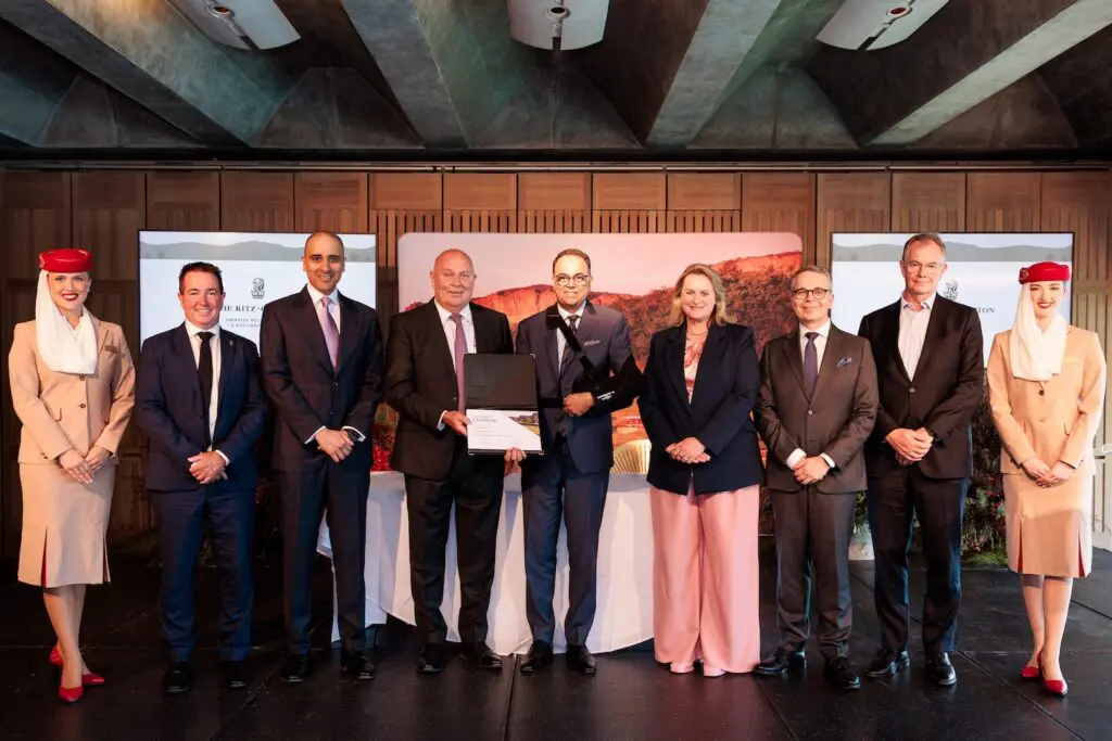 At the announcement in Sydney. (Image Chris Huang Photography)