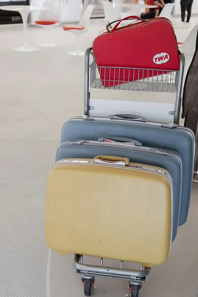 Hotel review: TWA Hotel at New York's JFK 9 1000 luggage has gottena bit more