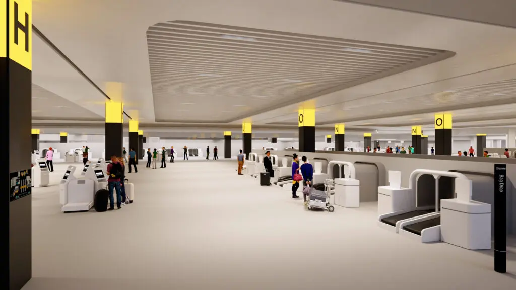 Melbourne Airport unveils $4.5B expansion with larger check-in, bag reclaim & waiting areas + 5 new gates 5 All images are Melbourne Airport renders.