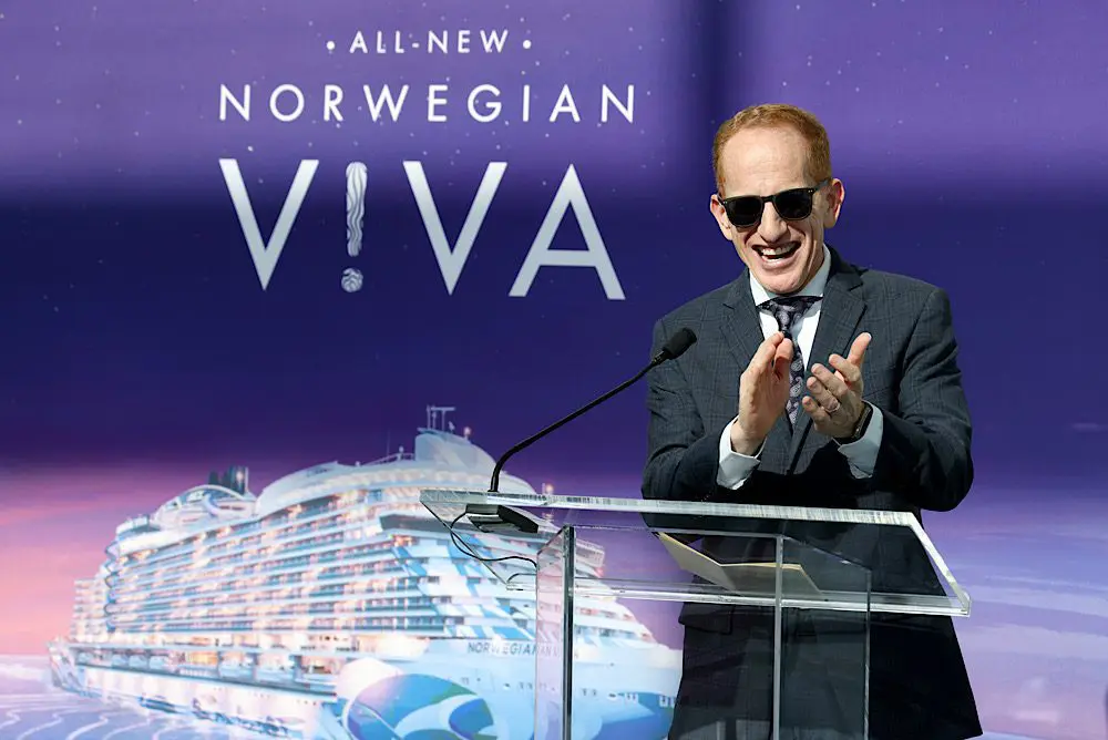 Harry Sommer, outgoing President and CEO of Norwegian Cruise Line Holdings Ltd (Photo by Alexander Tamargo/Getty Images for Norwegian Cruise Line)
