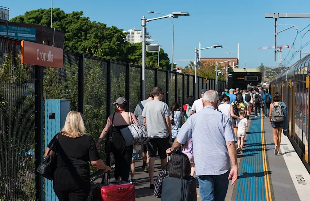 Beach, please: Not Bondi. Not Noosa. Australia’s best beach is at the end of a Sydney train line 1 Cronulla is the only Sydney ocean beach directly accessible by train