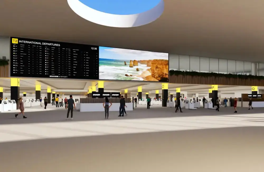 All images are Melbourne Airport renders.