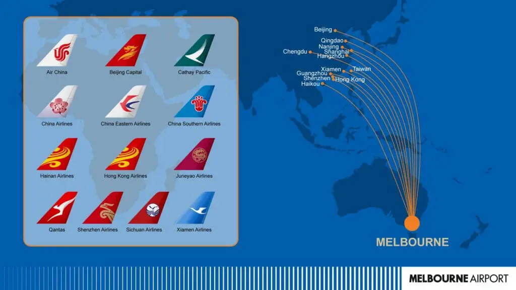 Celebrate (& save) this Lunar New Year at Melbourne Airport 1 Mainland China Routes D4 blue 2