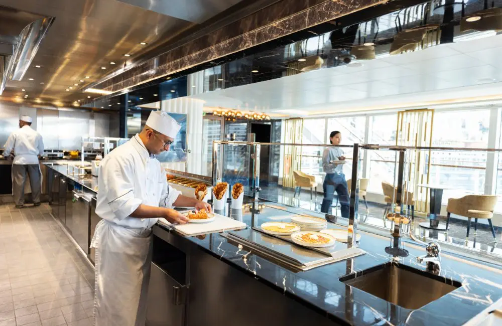 New creperie onboard Oceania Allura