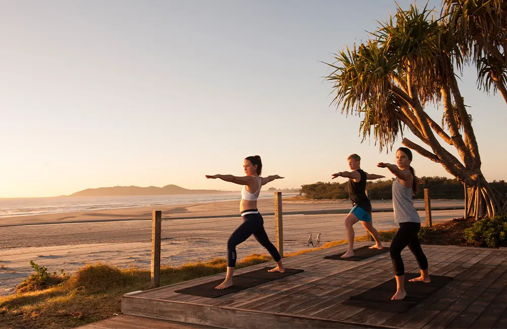 Sunrise Yoga at Elements of Byron