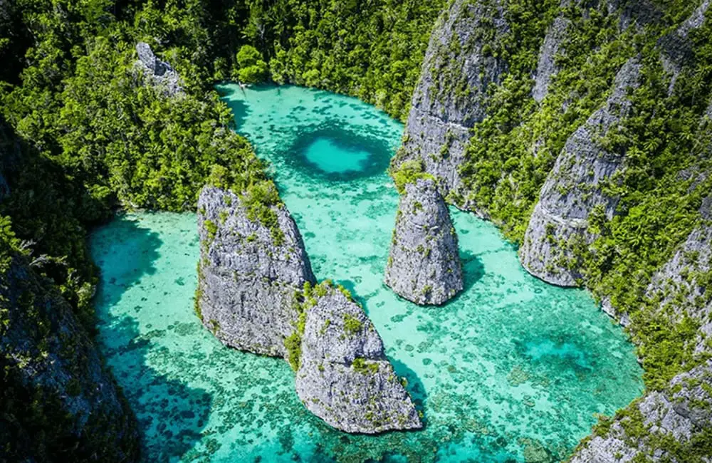 Raja Ampat, one of Indonesia's most remote and biodiverse regions. Image: Swan Hellenic