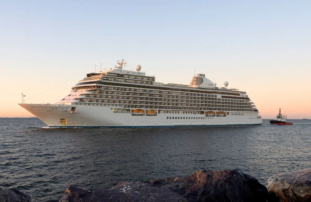Regent's Seven Seas Explorer has made her debut in Western Australia