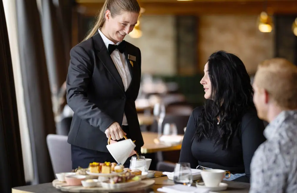 There are three restaurants on Hurtigurten's MS Trollfjord