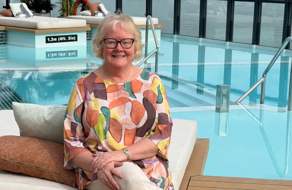 Ship review: Ritz-Carlton Yacht Collection's Luminara with Robyn and Murray Sinfield 1 Robyn Sinfeld onboard Ritz-Carlton's Luminara