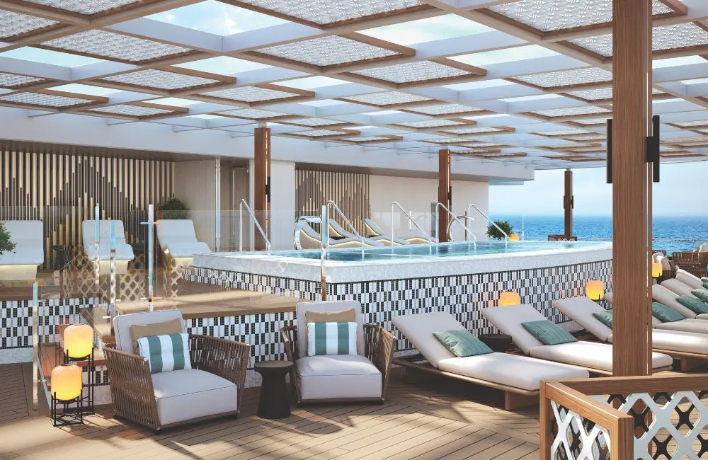 Oceania Sonata-class spa and gym deck