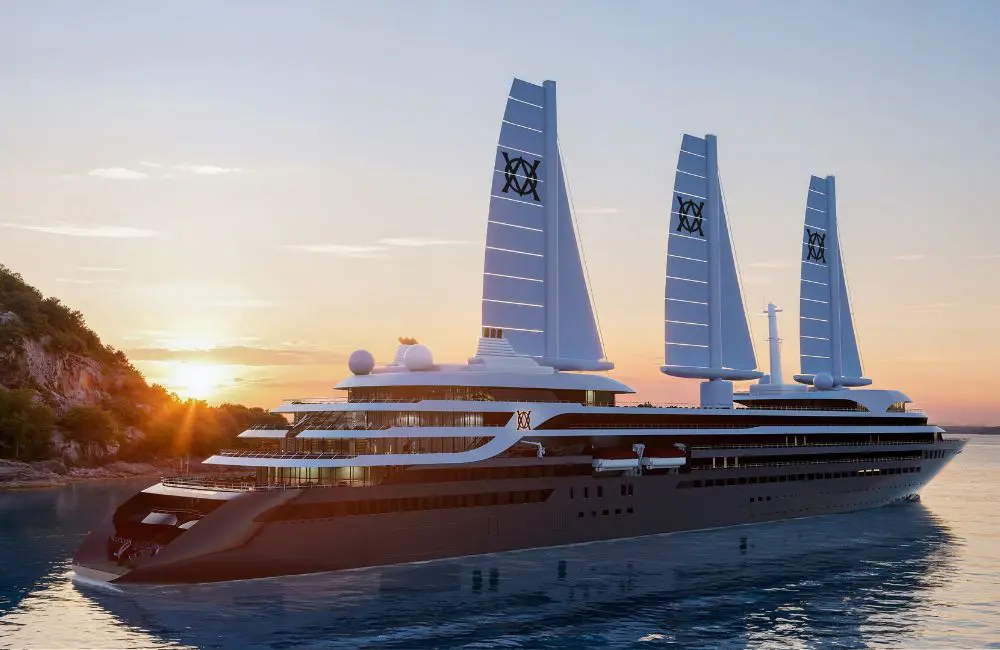 The world’s first luxury expedition sailing yacht, Atlas Adventurer