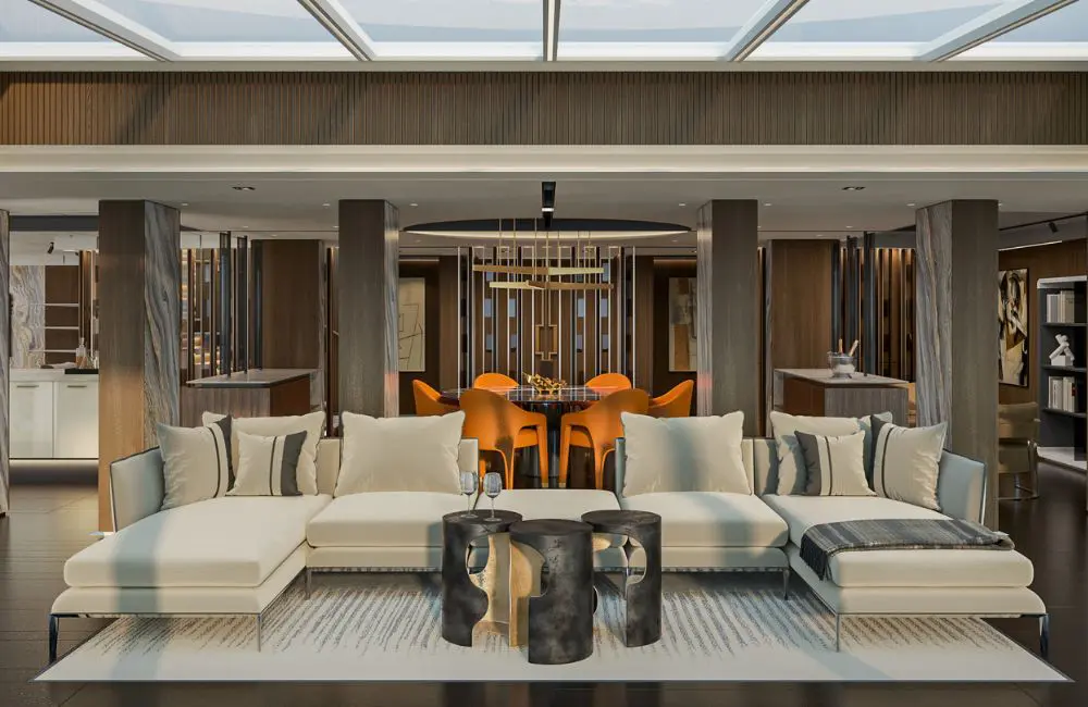 Regent Seven Seas Skyview Regent Suite living area