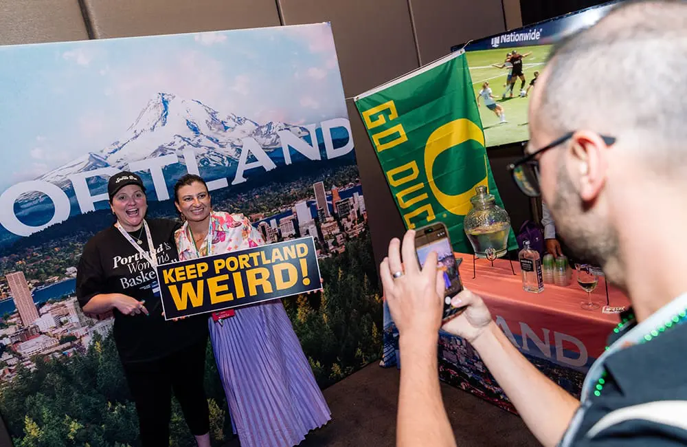 600 agents, 60 US exhibitors: Visit USA 2026 Expo Series ends with Sydney showstopper 4 Travel Portland at Visit USA 2026 Expo Series in Brisbane.