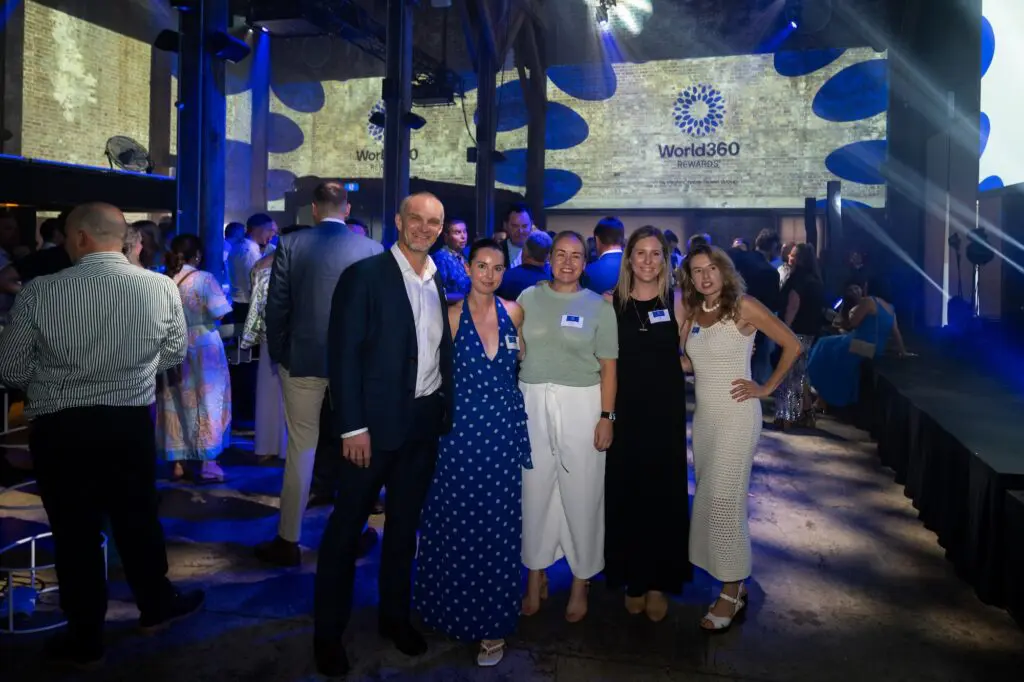 Guests at the Flight Centre Travel Group party.