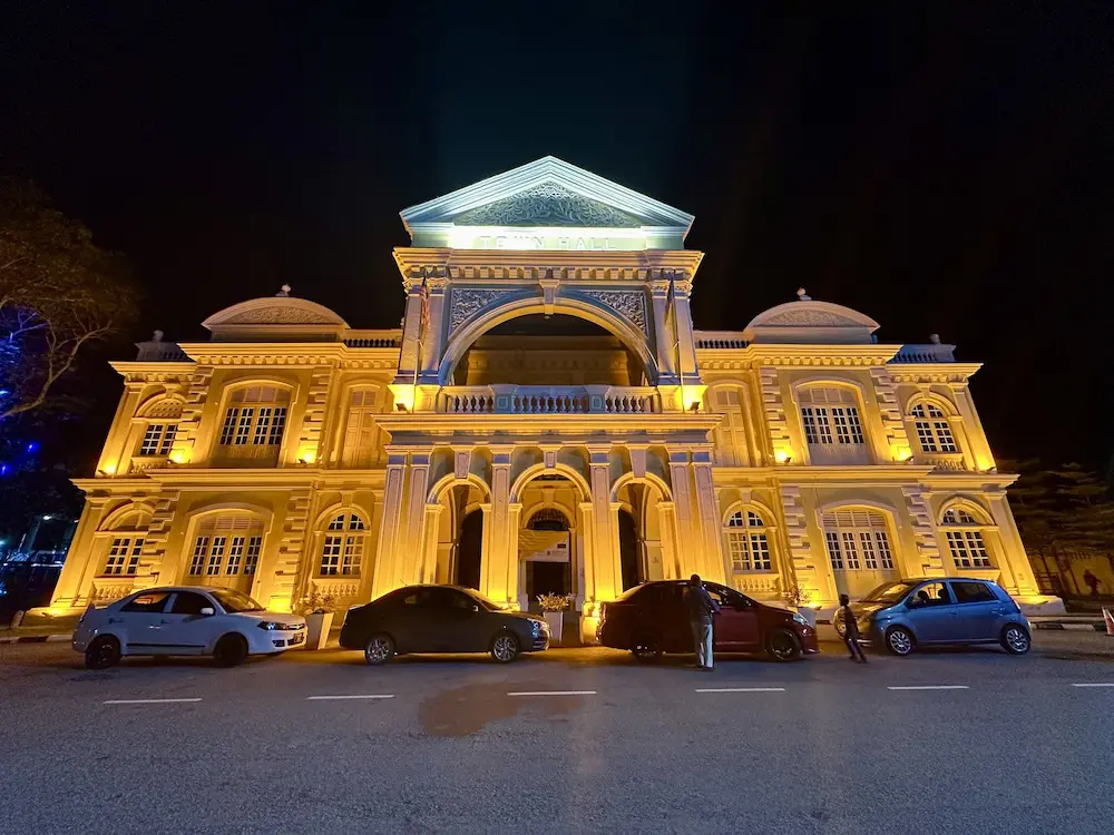 A colonial building in George Town, Penang.