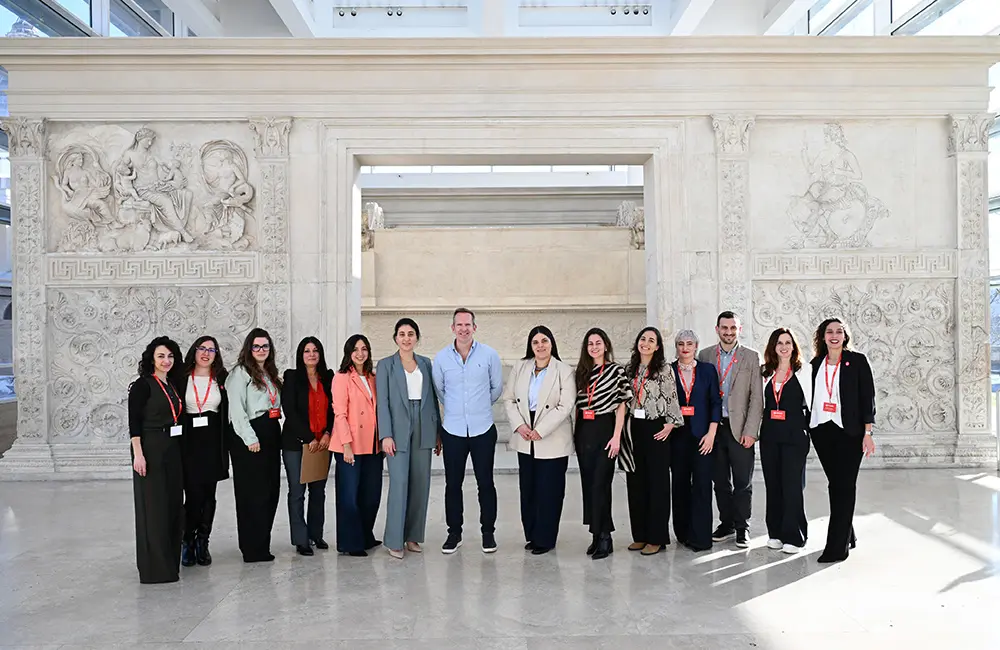 The Intrepid Travel and ENIT (Italian National Tourism Board contingent in Rome