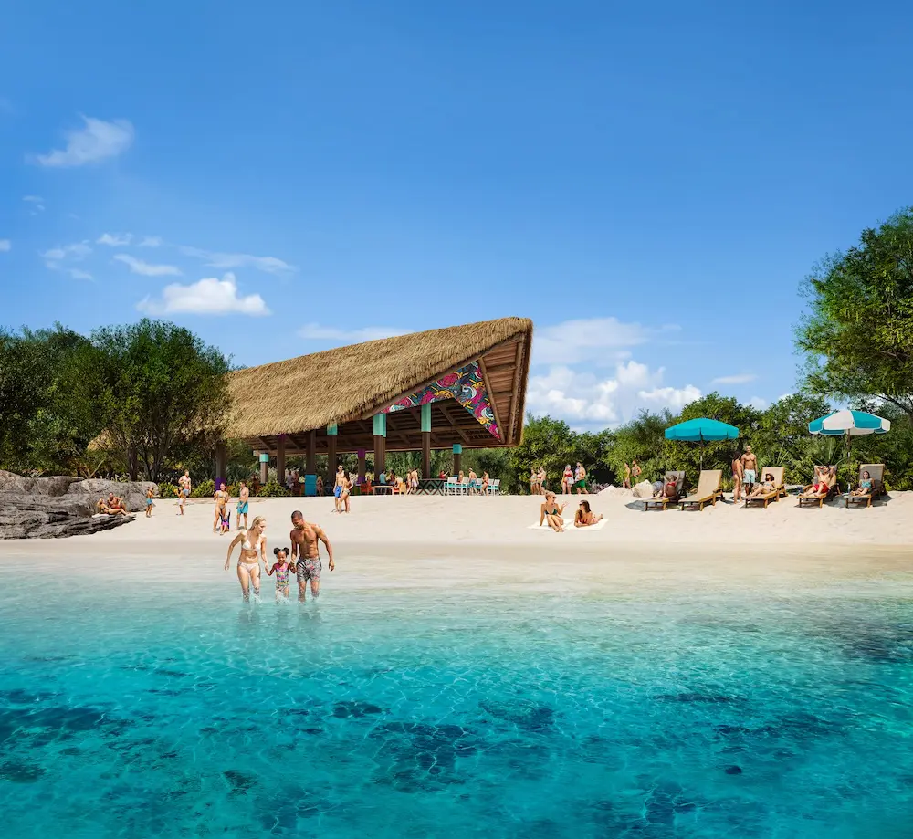 Render of Royal Beach Club Lelepa.
Royal Caribbean