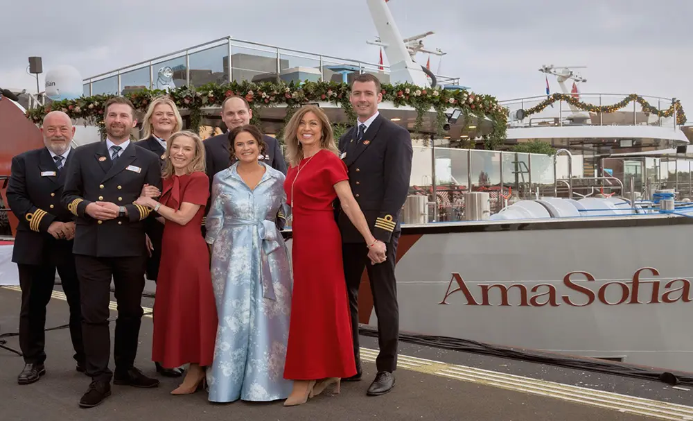 Major moment in Amsterdam: AmaWaterways unveils AmaSofia and new City Escapes launch
