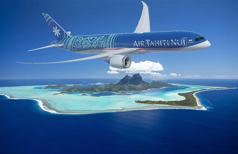 Air Tahiti Nui direct Sydney toi Papeete flights