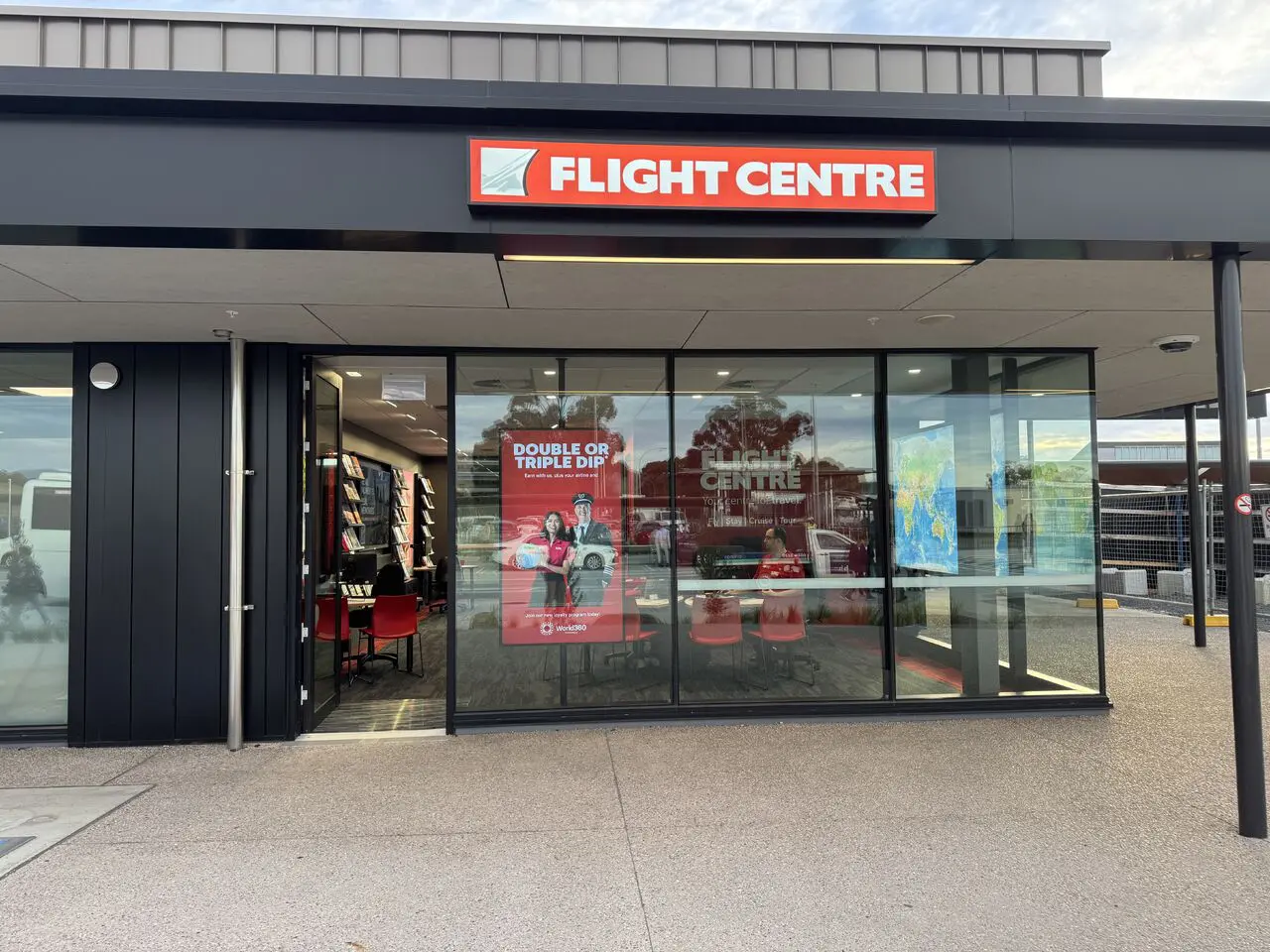 Flight Centre's latest store.