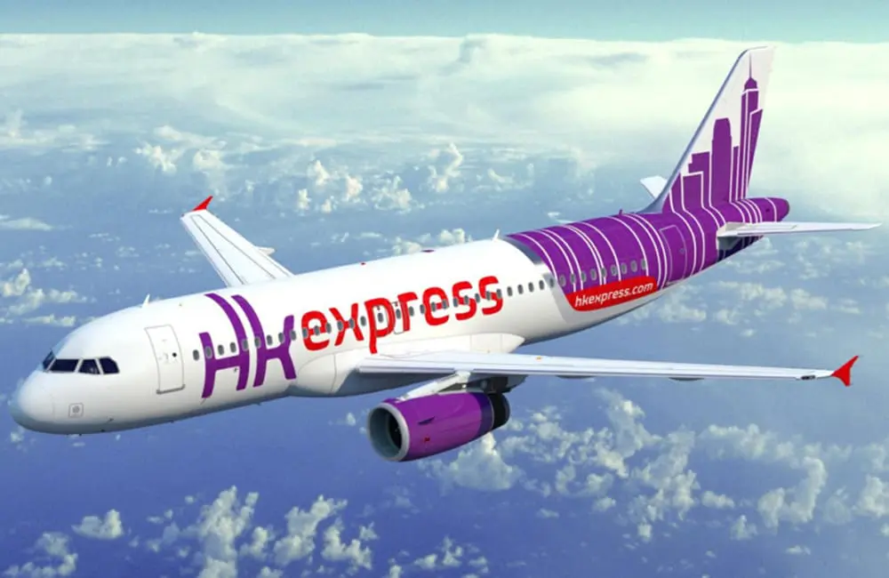 Budget airline HK Express aircraft - AirlineRatings.com 2026 World’s Best Airline Awards
