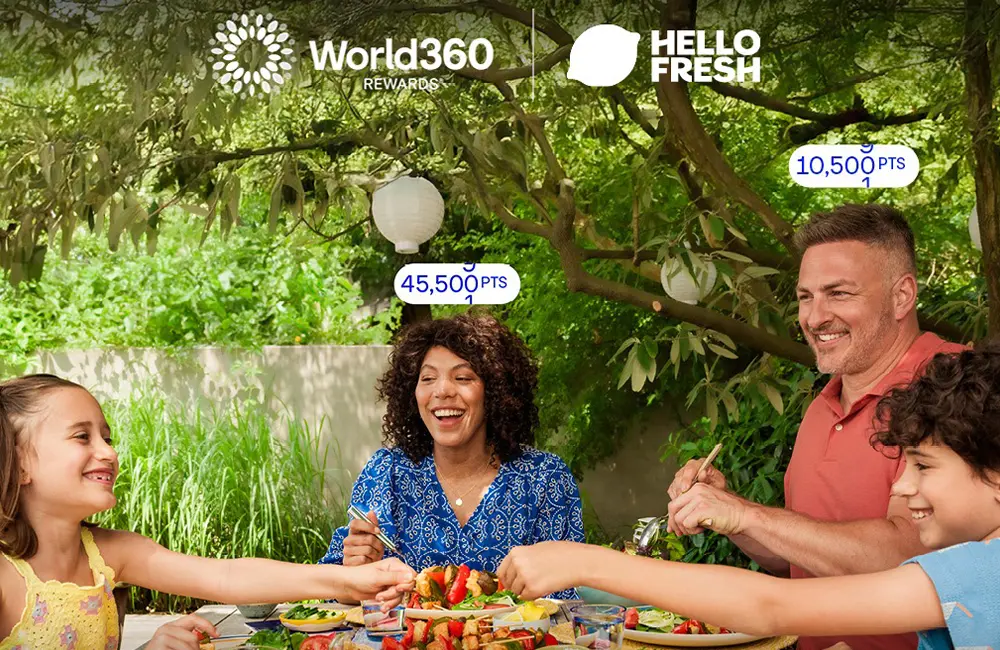 World360 Rewards adds HelloFresh as points-earning partner with up to 10,000 points on offer