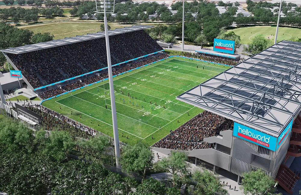 Try time: Helloworld Travel lands naming rights to Penrith's new 25,000-seat stadium