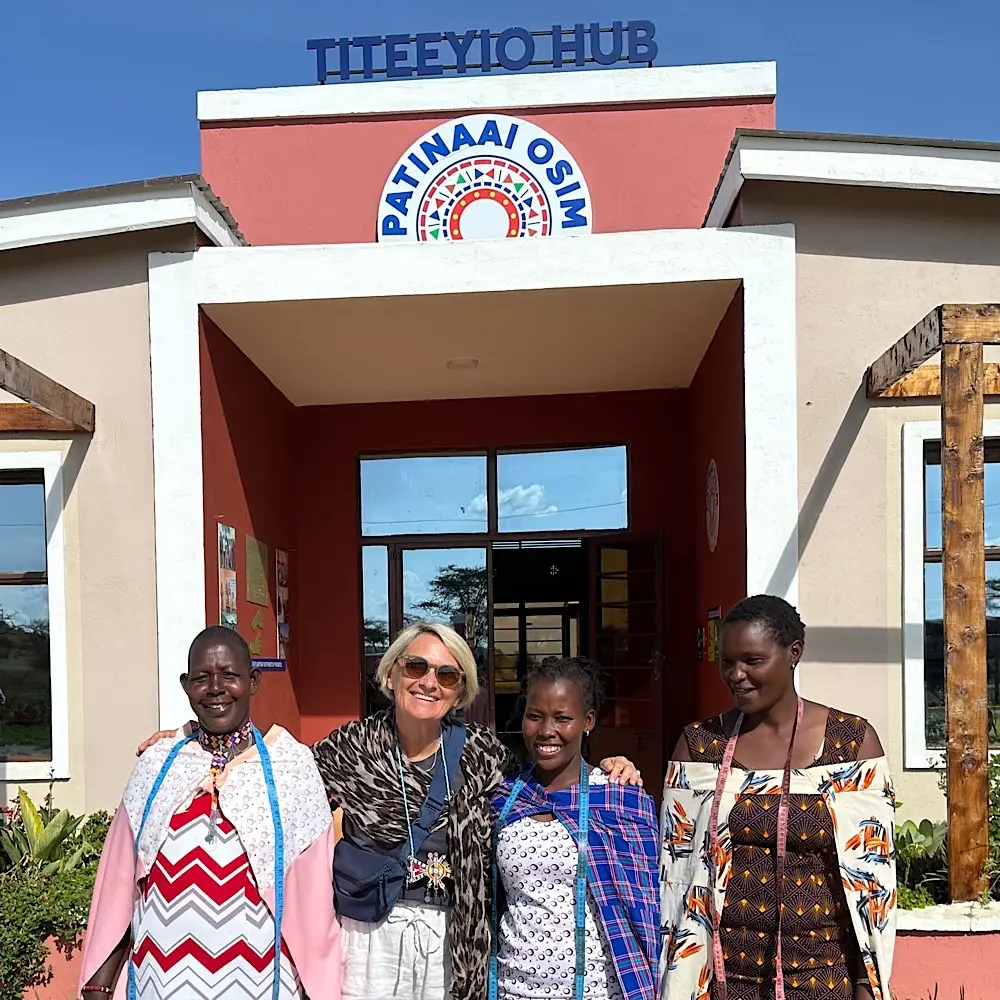 The Patinaai Osim community hub in Kenya’s Kajiado County brings Maasai women together to learn skills, earn income and build greater independence.