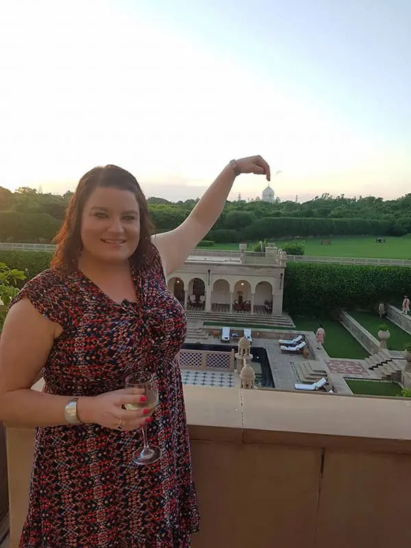 Movers + Shakers: Bunnik Tours adds Kate Thornburg as NSW BDM to focus on frontline support 3 Kate Thornburg at the Taj Mahal in India.