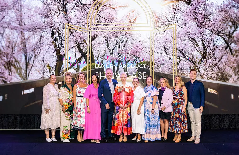 The LTC team on stage at the 2026 Luxury Product Showcase.