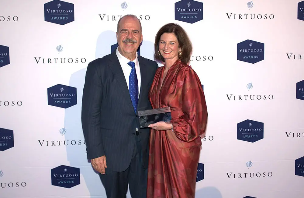 Virtuoso reveals 2026 ANZ award winners at Auckland Forum 1 Matthew Upchurch and Sharyn Kitchener
