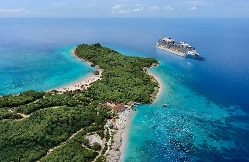 Royal Caribbean reveals first Southern Hemisphere Royal Beach Club & every Aussie-Pacific cruise will stop there