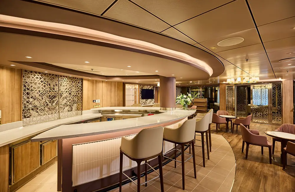 Epicurean Studio on Seven Seas Mariner. Image: RSSC